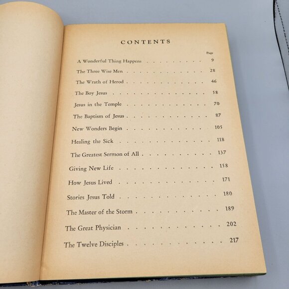 1940s The Story of Jesus for Children Illustrated and Retold Lloyd Edwin Smith - Picture 10 of 13